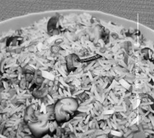 Mushroom Fried Rice