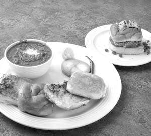 Butter Pav Bhaji + 1 Dabeli 