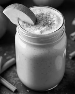 Apple milkshake