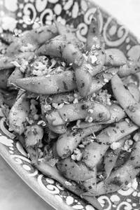 Wok Tossed Edamame- Butter Pepper Garlic