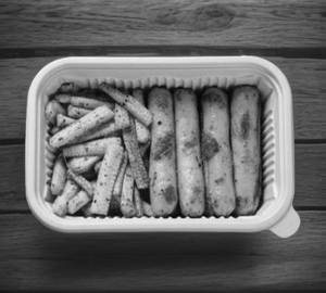 Butter-Toasted Chicken Sausage & Snappy Baby Corn
