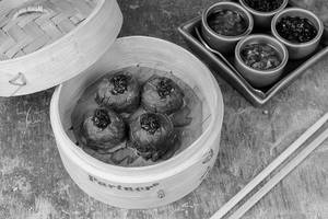 Pok Choi Wrapped Chicken