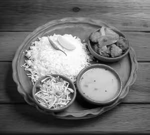 Chicken mini thali