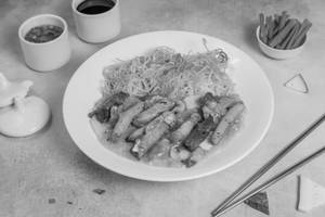 Pork Cantonese Noodles (gravy)