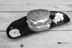 Paneer cheesy burger