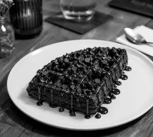Sunk In Dark Chocolate Waffle