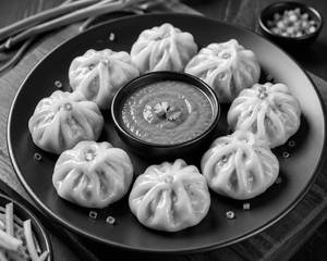 Veg Steam Momo -8pcs