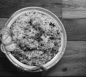 Hyderabadi chicken biryani