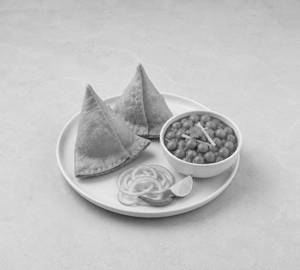 Samosa With Choley