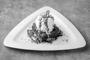 Brownie With Ice Cream