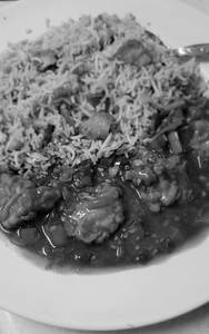 Chicken Fried Rice= Chilli Chicken Gravy