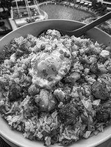 Sticky Fried Rice - Shrimp & Egg