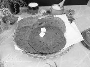 Hari Mirch Butter Roti