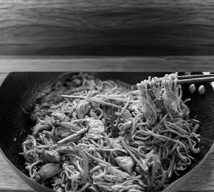 Beef Fried Rice With Beef Noodles Combo