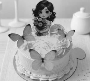 Eggless Princess Pineapple Cake [500 Gram]
