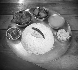Mutton Kosha Thali