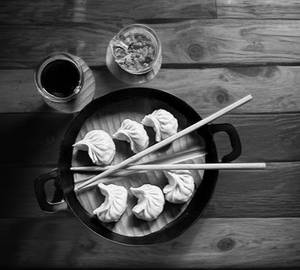 Mix Veg Steamed Momos [7 Pieces]