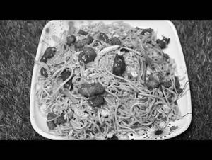 Chicken noodles