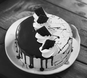 White Forest Cake
