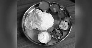 Veg meals [lunch]
