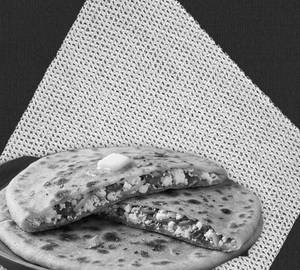 Paneer pyaj paratha