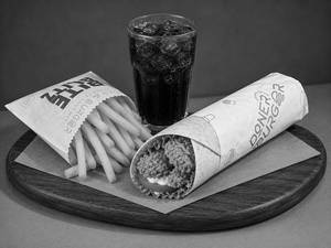 Hyderabadi Chicken Wrap Meal