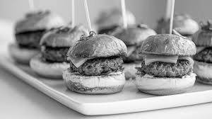 Mini burgur platter 2 veg