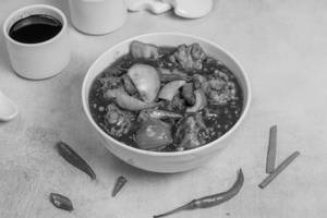 Chilli Chicken with Bone Gravy