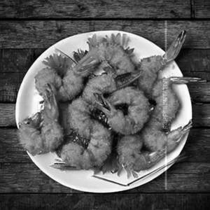 Golden Fried Prawns