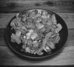 Mushroom chilli