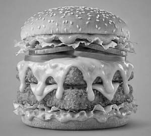 Mike’s Cheese Loaded Tandoori Paneer Supreme Burger