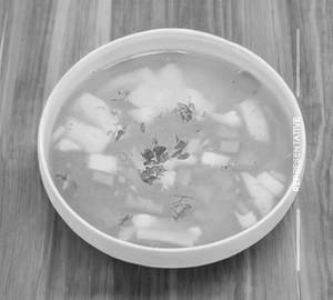 Veg clear soup