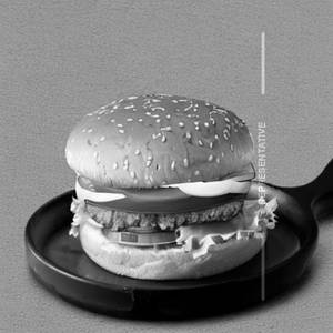 Veg nuggets burger jumbo