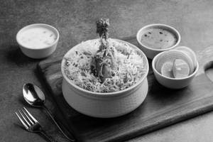 Chicken Dum Biryani (single)
