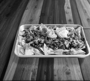 Baked Cheese Nachos