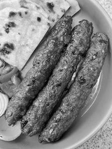 Mutton seekh kebab