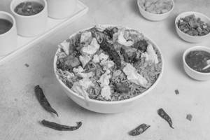 Schezwan Pork Egg Fried Rice