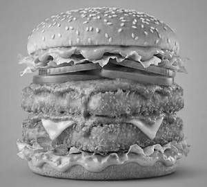 Mike’s Loaded Minty Paneer Supreme Burger