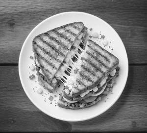 American Corn Cheese Sandwich