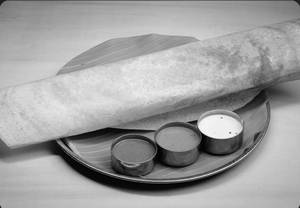 Mushroom Masala Dosa