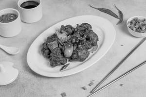 Chilli Chicken With Bone Dry (10pcs)