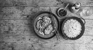 Rou Fish Curry And Rice