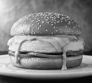Egg and Cheese Burger