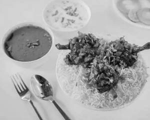 Chicken Lollipop Biryani