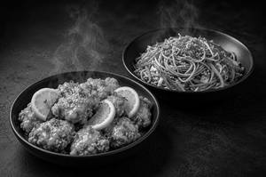 Chicken Lemon Sauce Combo