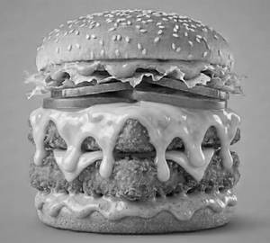 Mike’s Cheese Loaded Tandoori Paneer Burger