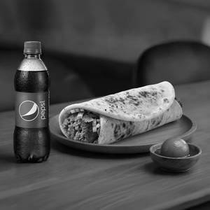 Chicken Seekh Roll + 1 Pepsi + Gulab Jamun [1 Pc]