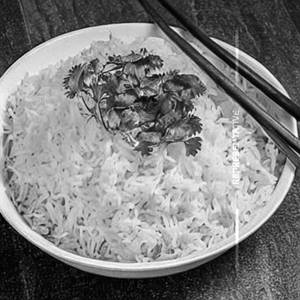 Steamed rice