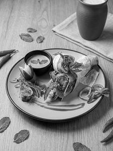 Pudina Chaap Roll