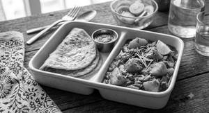 3 Paratha+ Aloo Kasha